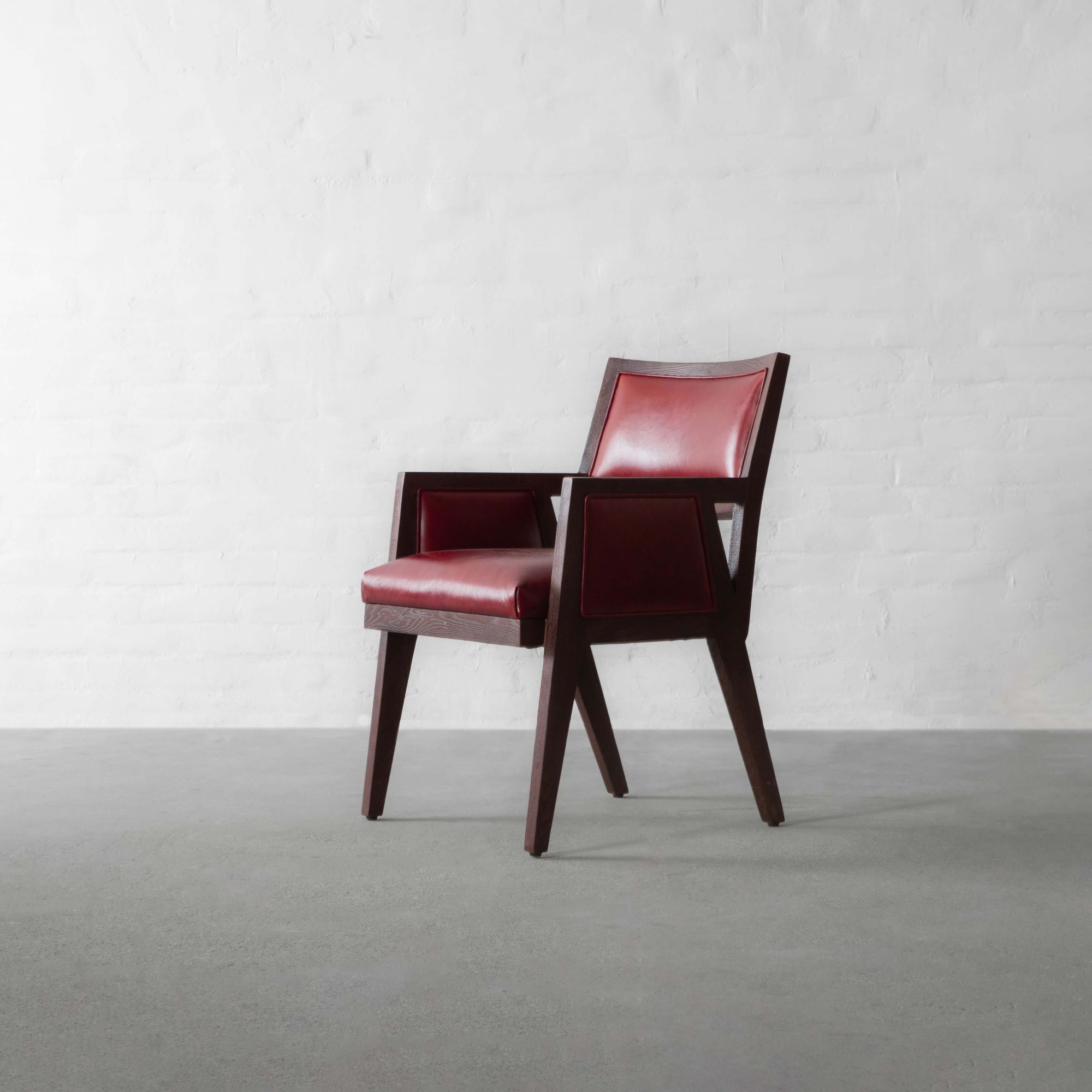 Calcutta Upholstered Leather Chair