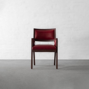 Calcutta Upholstered Leather Chair