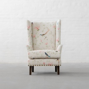 Candolim Fabric Wingback Chair