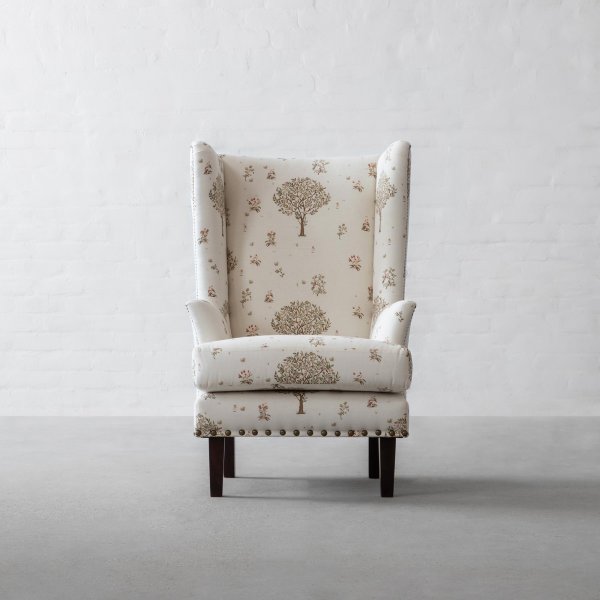 Candolim Fabric Wingback Chair