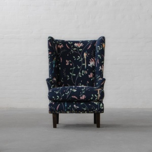 Candolim Fabric Wingback Chair