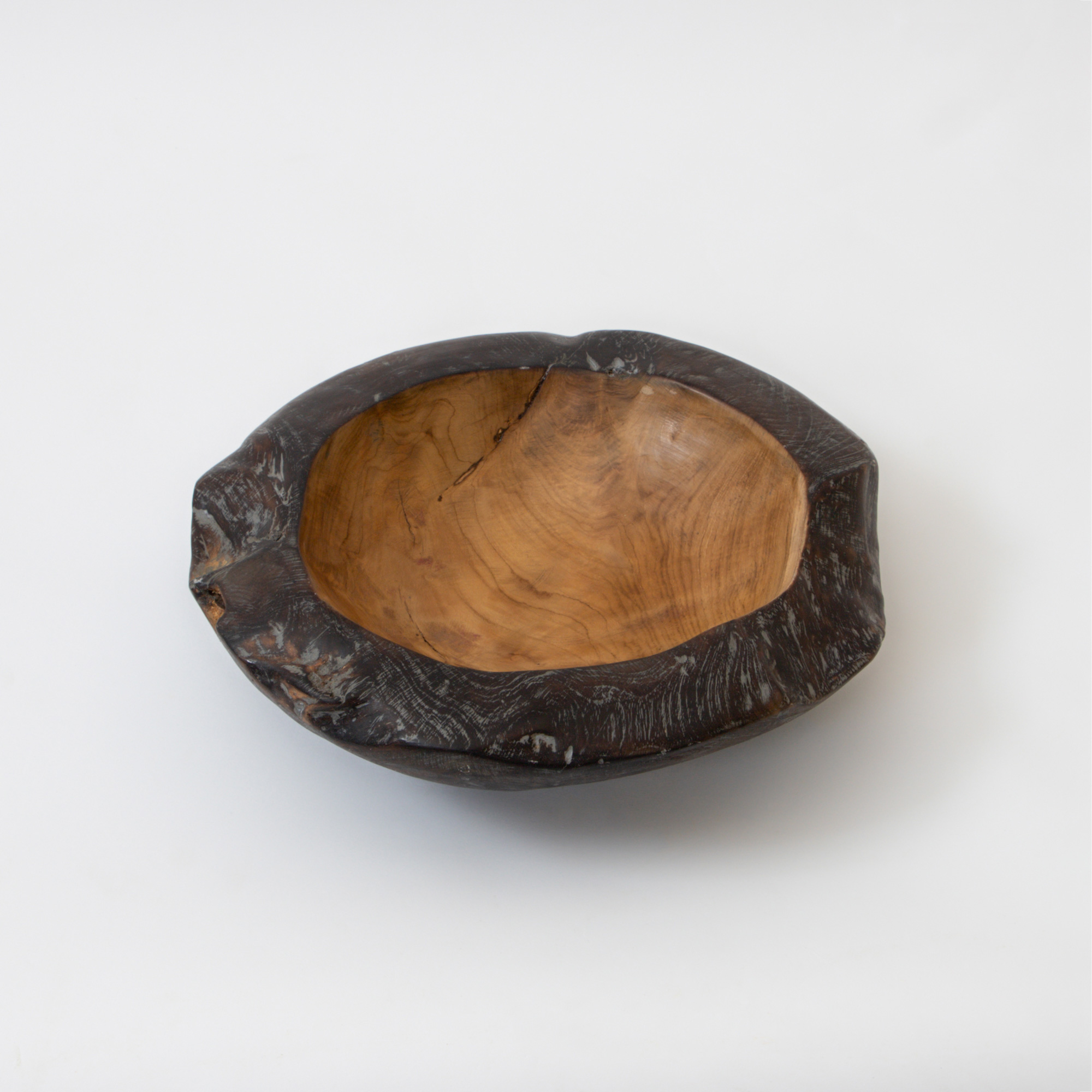Cairo Ebony Wooden Bowl - Large