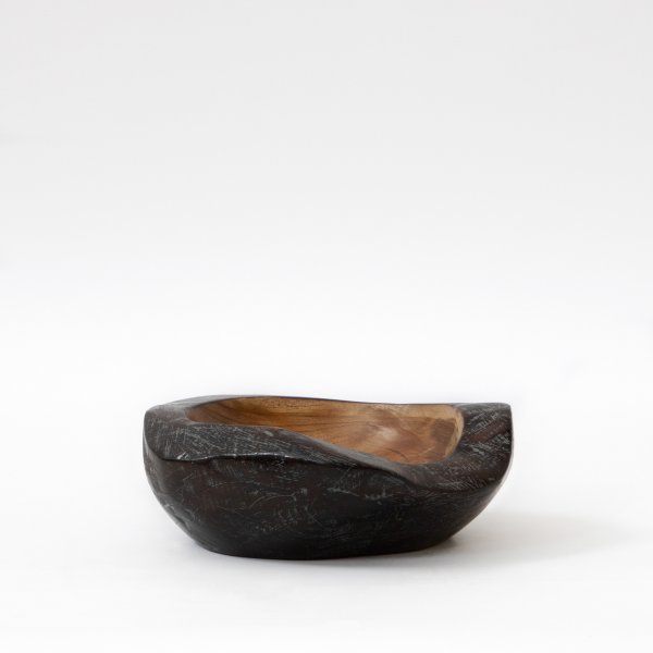 Cairo Ebony Wooden Bowl - Small