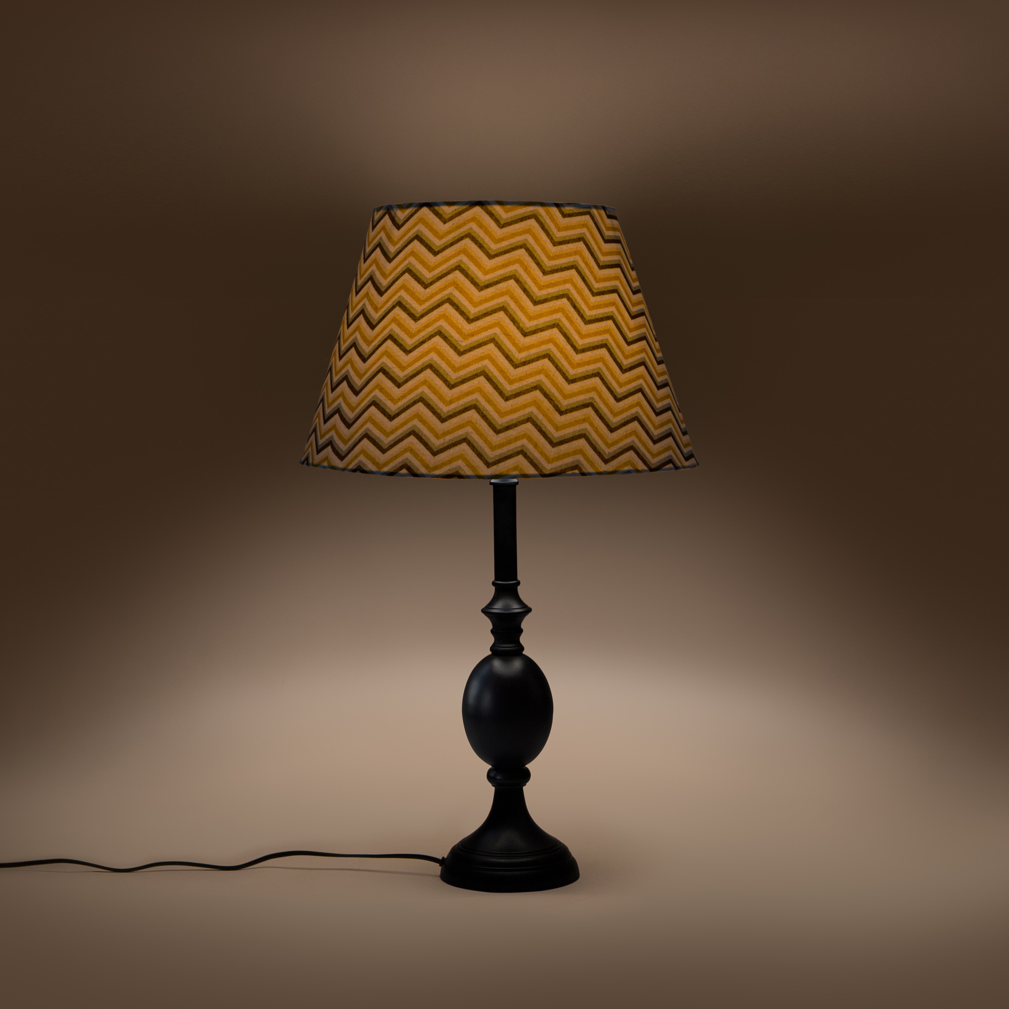 Cottage Bell Lampshade - Large - Chevrons