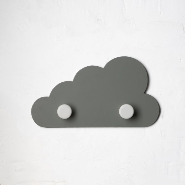 Cloud Wall Decor with Knobs (Large)