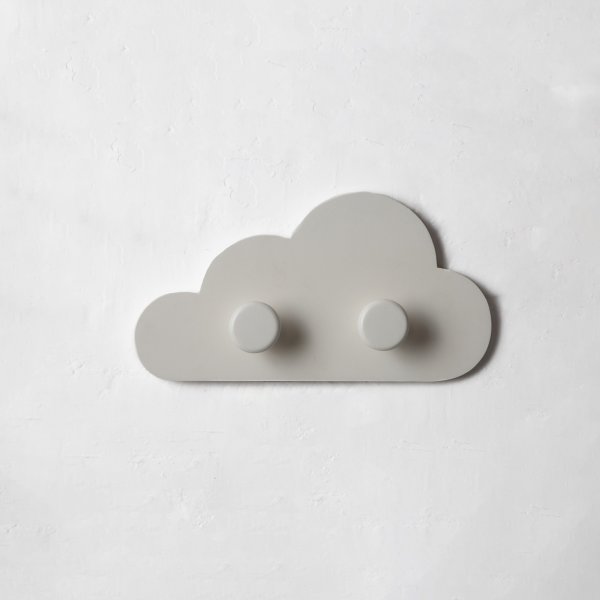 Cloud Wall Decor with Knobs (Medium)