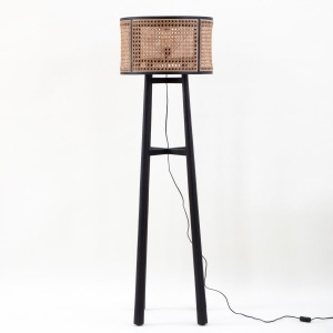 Cochin Rattan Floor Lamp