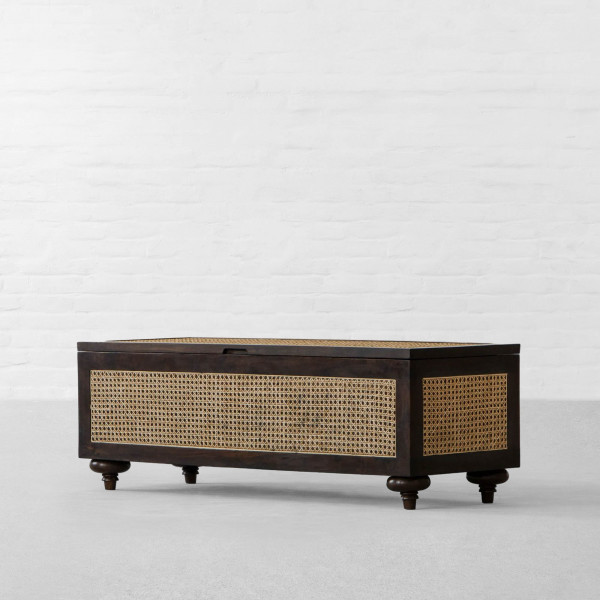 Cochin Rattan Storage Bench