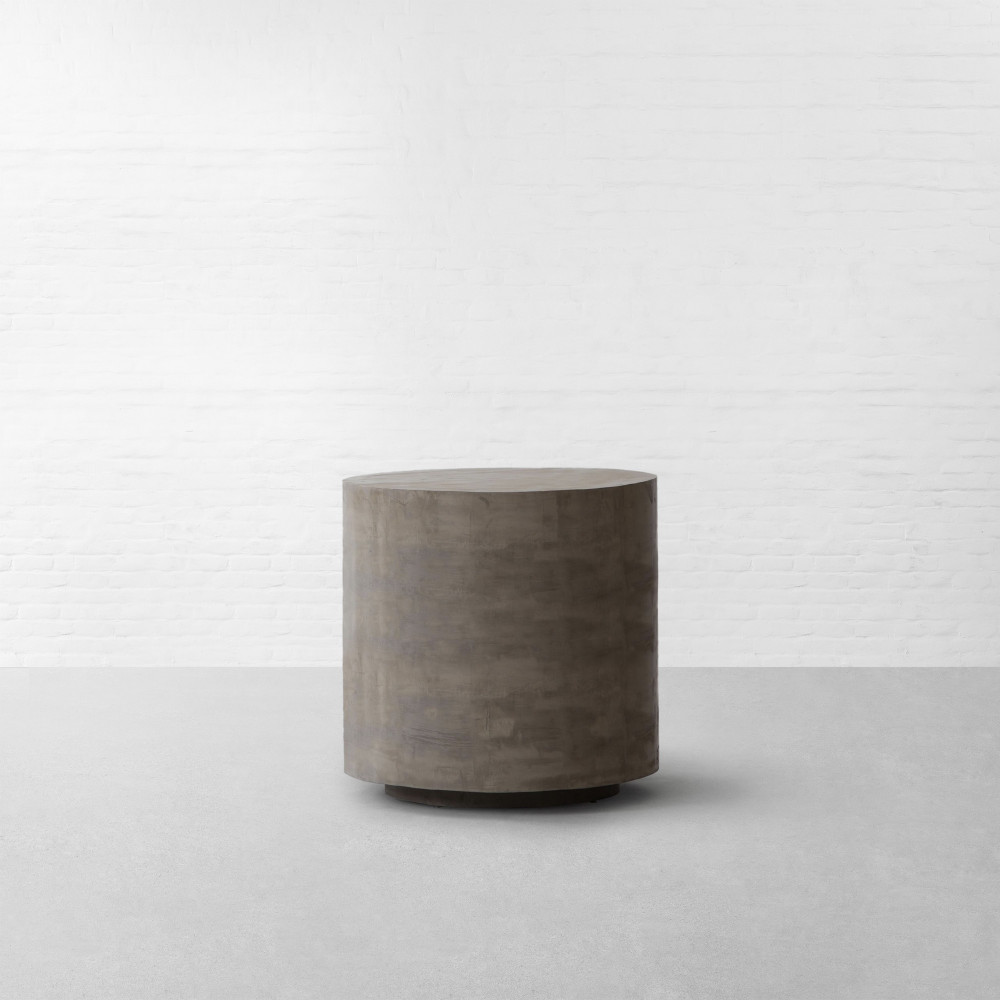 Concrete Island: Moon Side Table