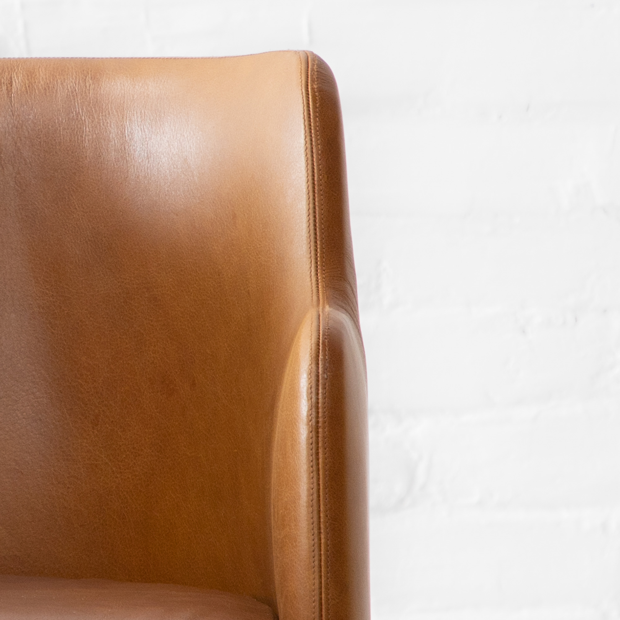 Corbett Leather Bar Chair