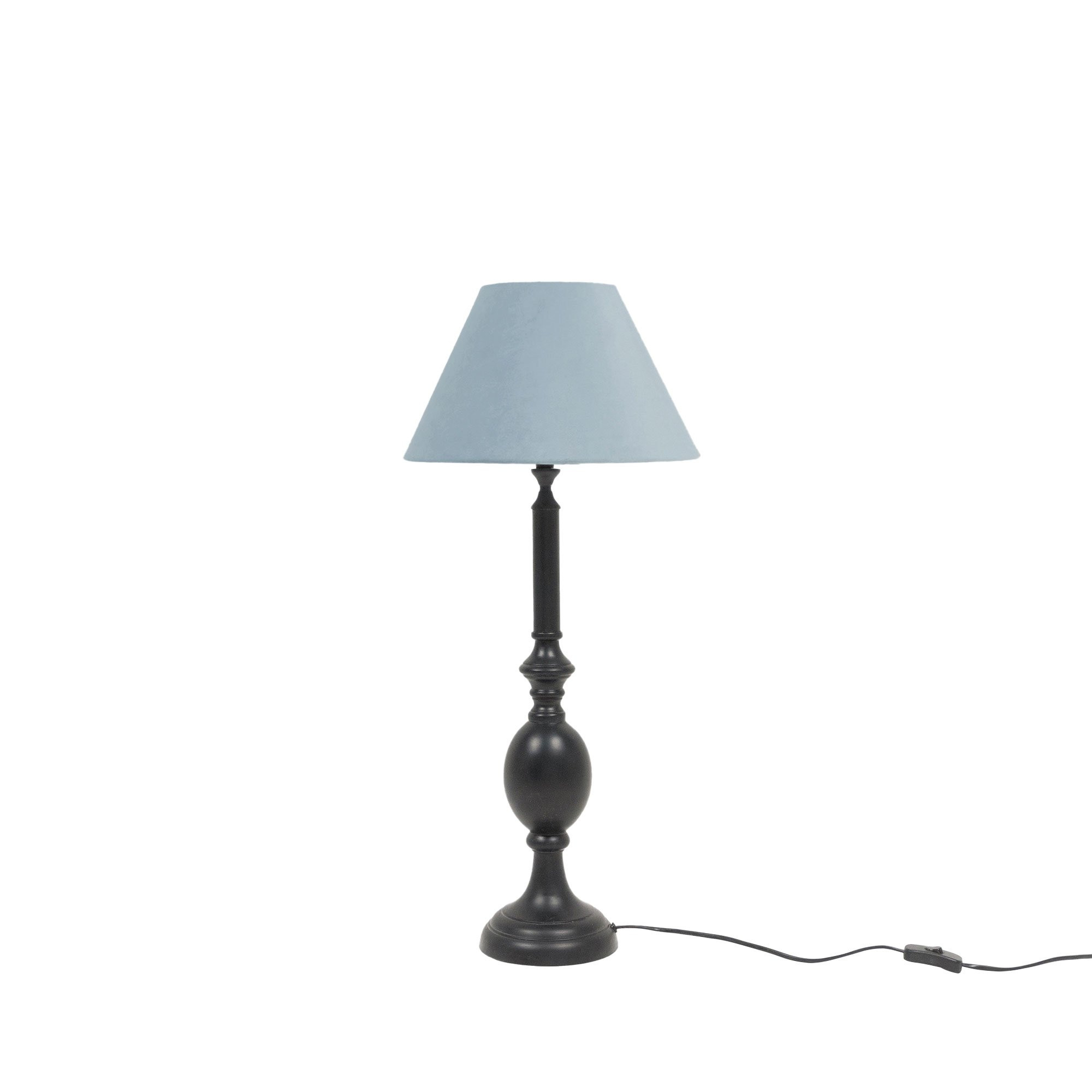 COTTAGE BELL LAMPSHADE-DUSK BLUE (SMALL)