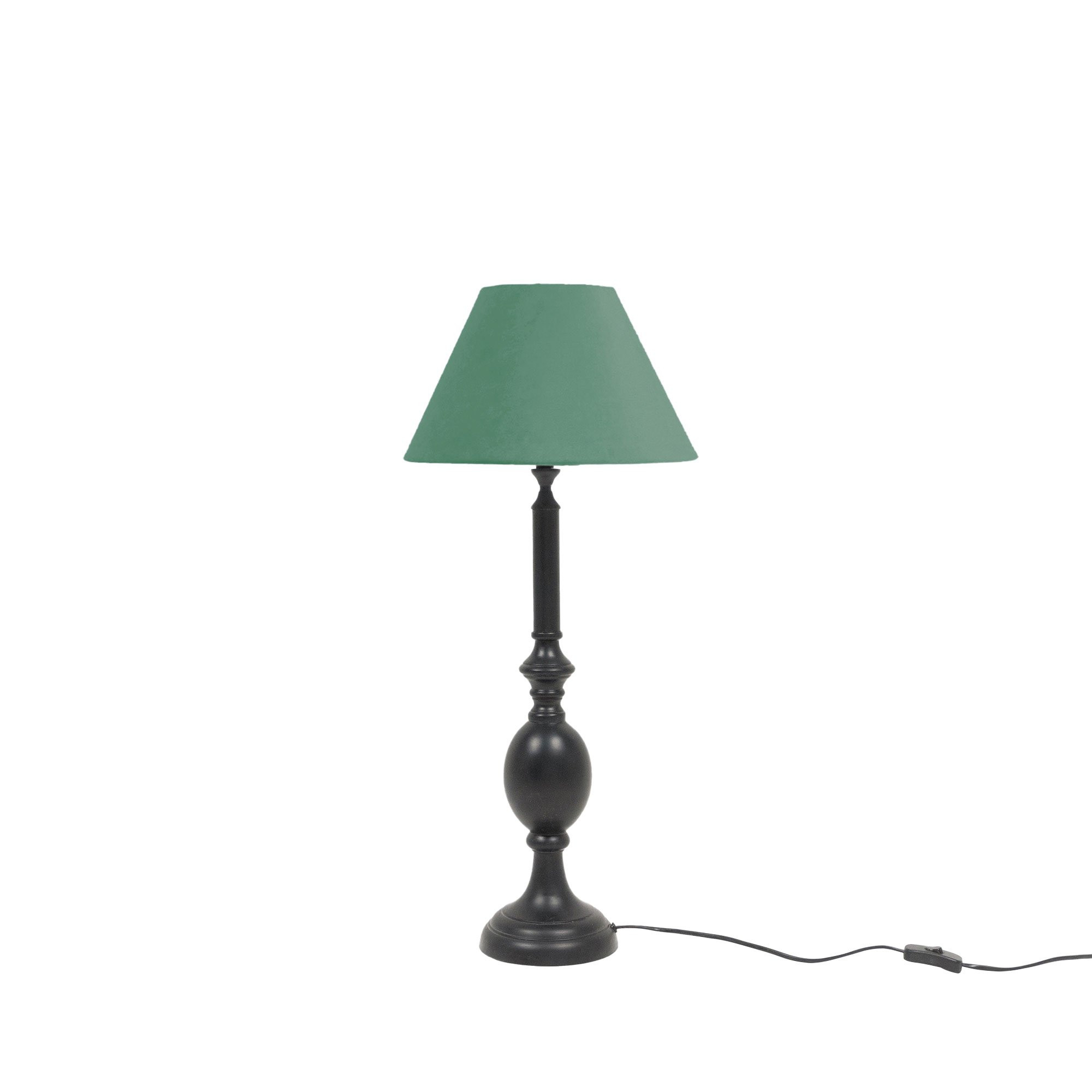 COTTAGE BELL LAMPSHADE-EMERALD (SMALL)