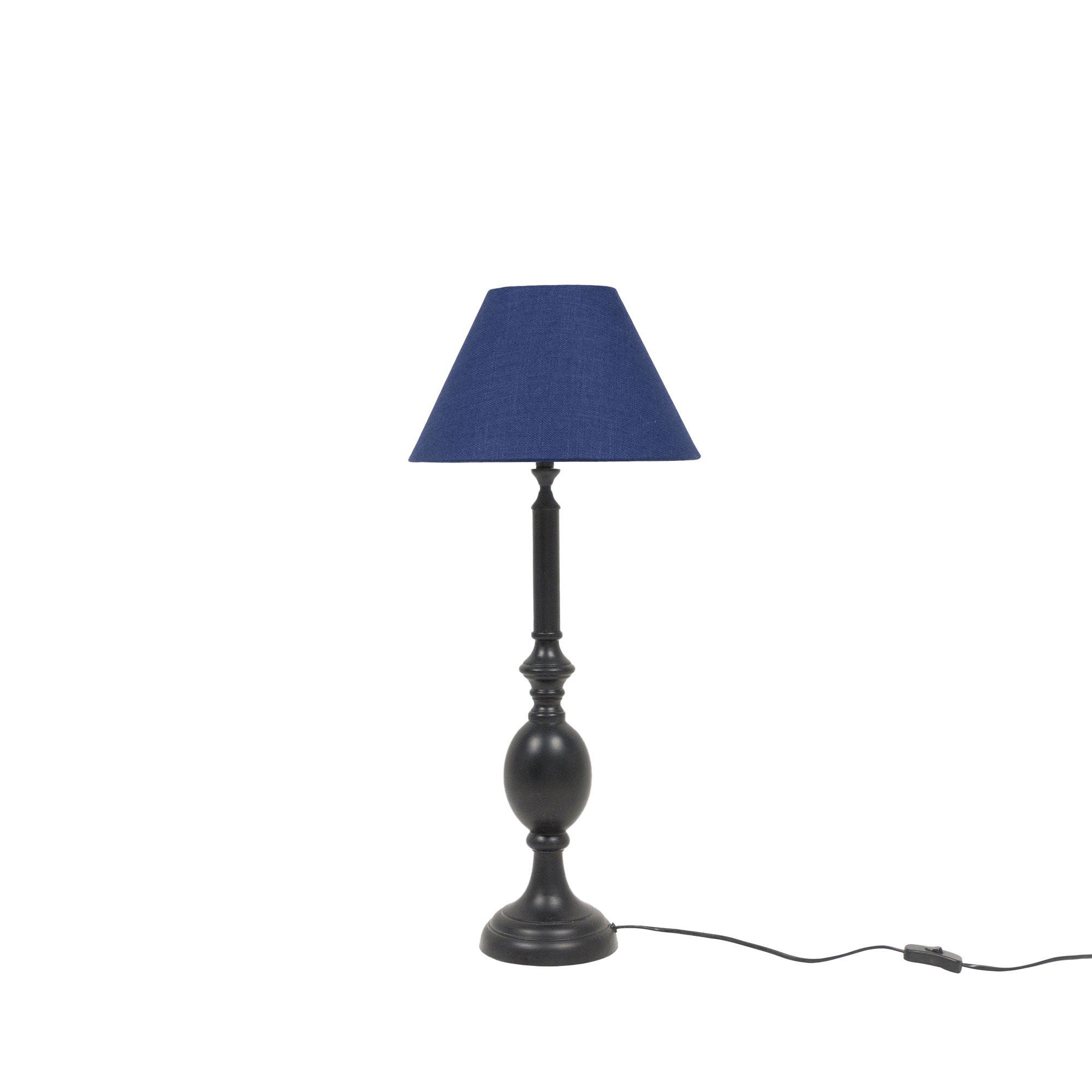 COTTAGE BELL LAMPSHADE-GIR COBALT (SMALL)