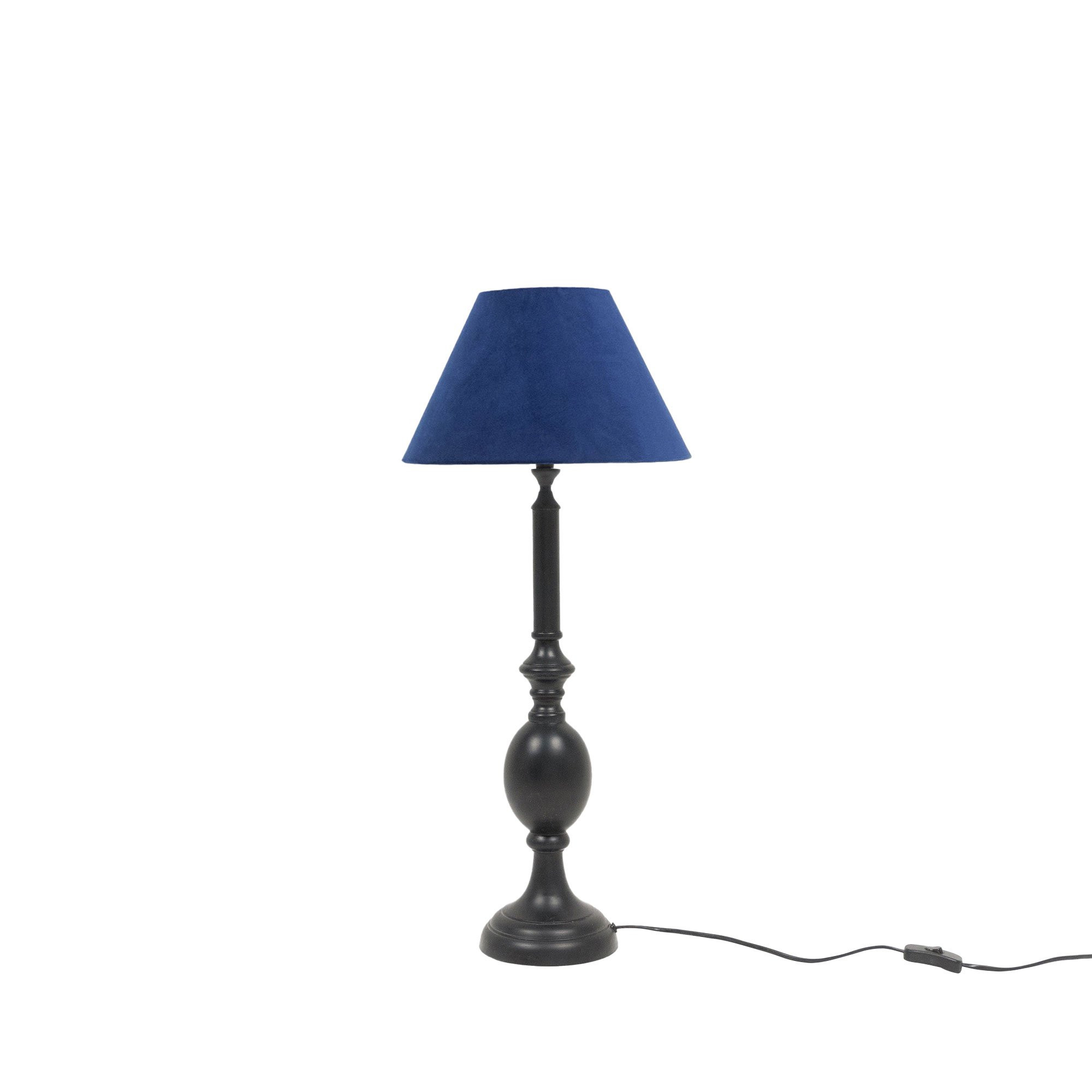 COTTAGE BELL LAMPSHADE-INDIGO (SMALL)