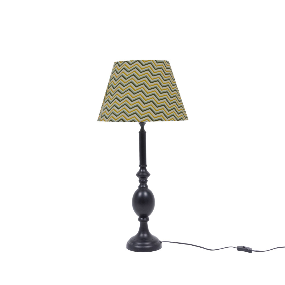 Cottage Bell Lampshade-Chevrons (Large)