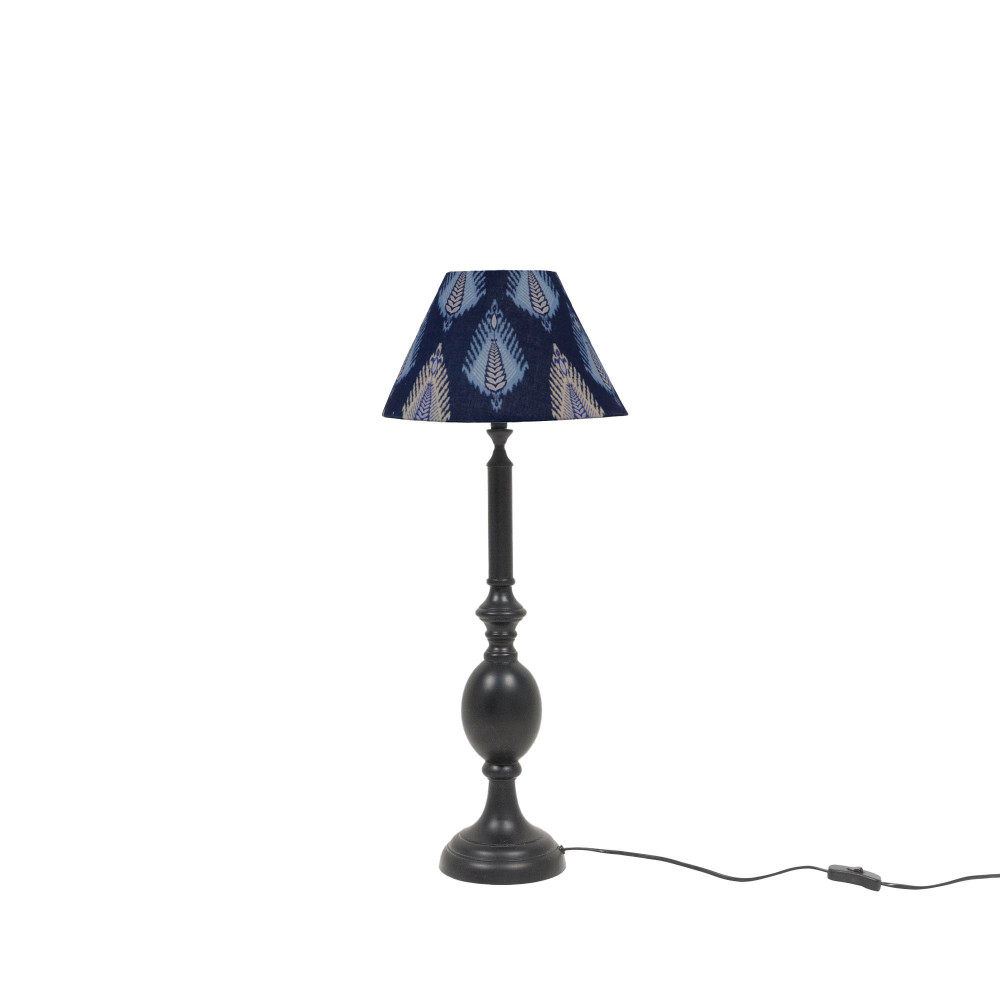 Cottage Bell Lampshade-Midnight Bloom (Small)