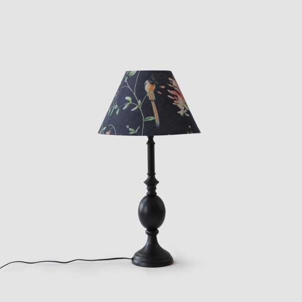 Cottage Bell Lampshade - Small - A Persian Garden Moonlit
