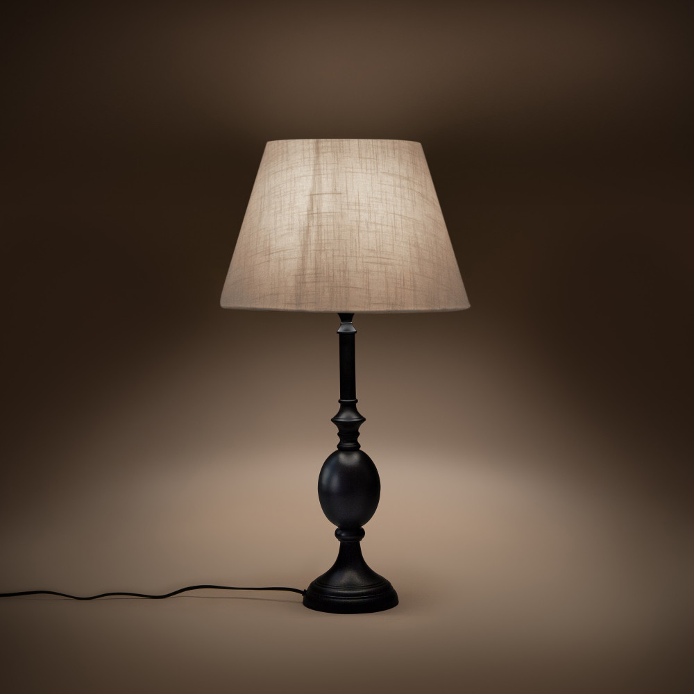 Cottage Bell Lampshade - Large - 100% Cotton Ivory