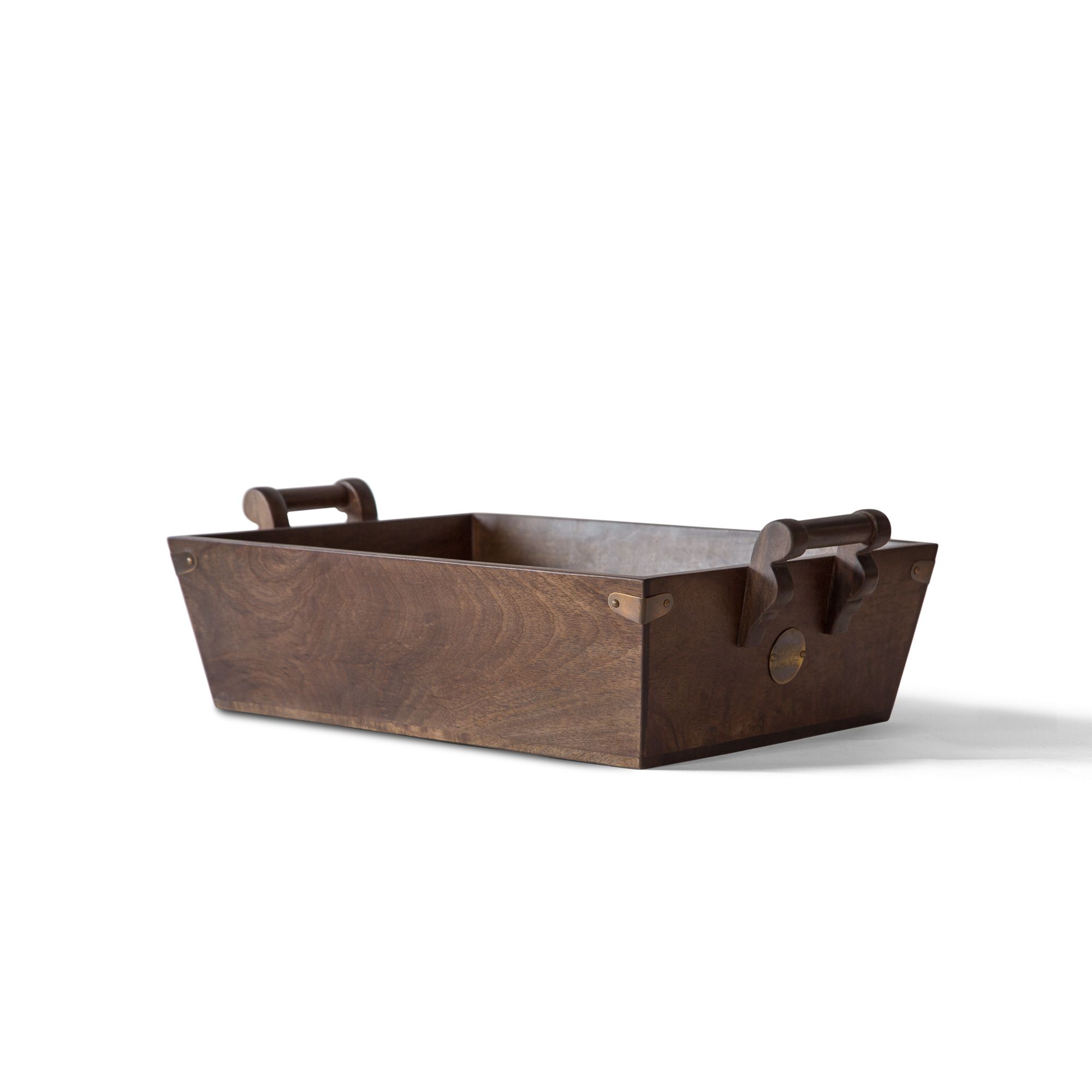 Wooden Country Basket