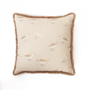Curious Seagulls Cushion Cover