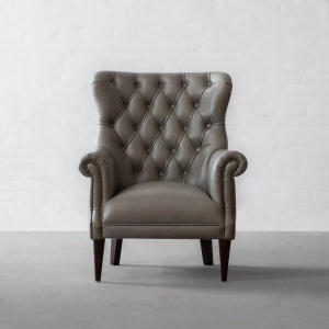 Dalhousie Tufted Leather Armchair