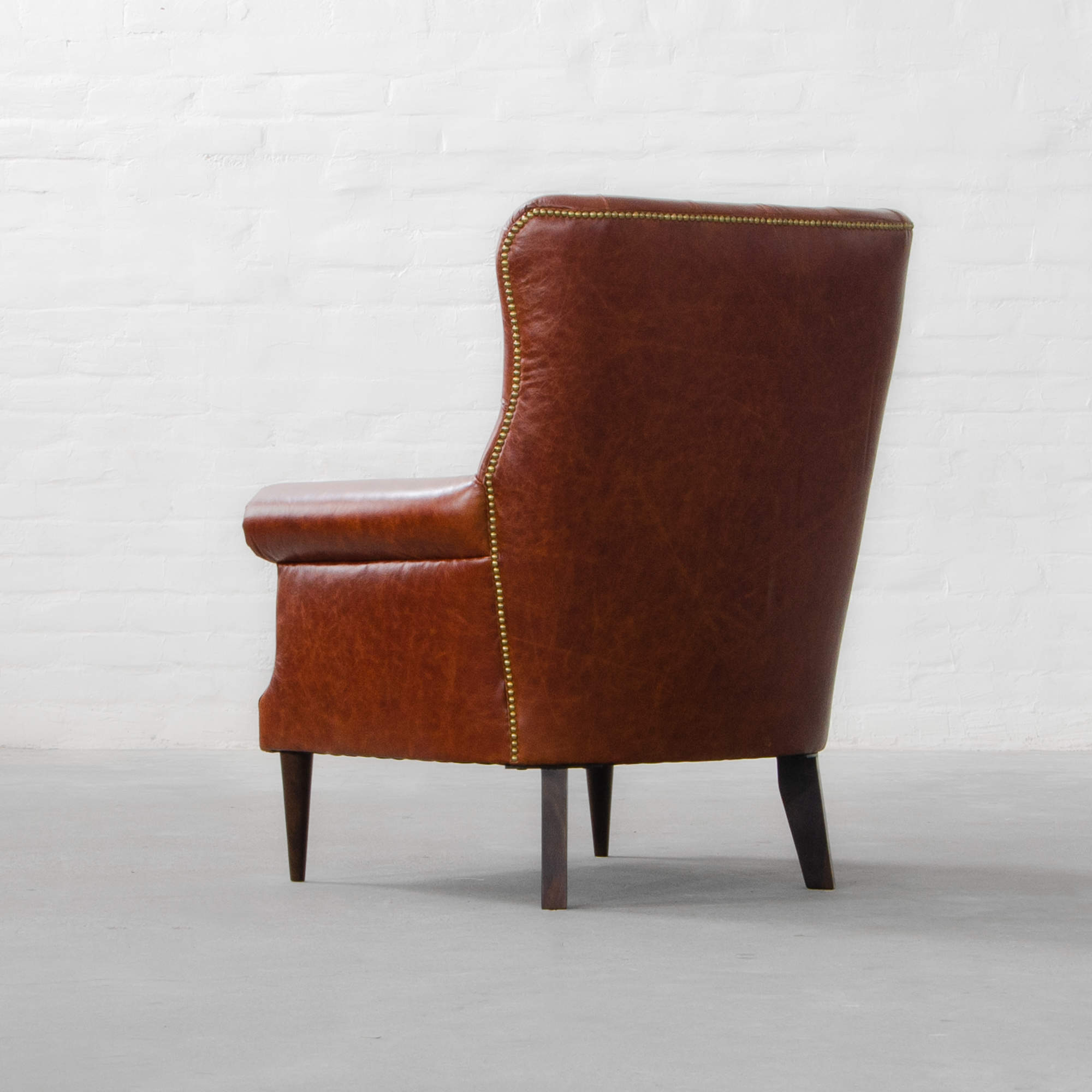 Dalhousie Tufted Leather Armchair