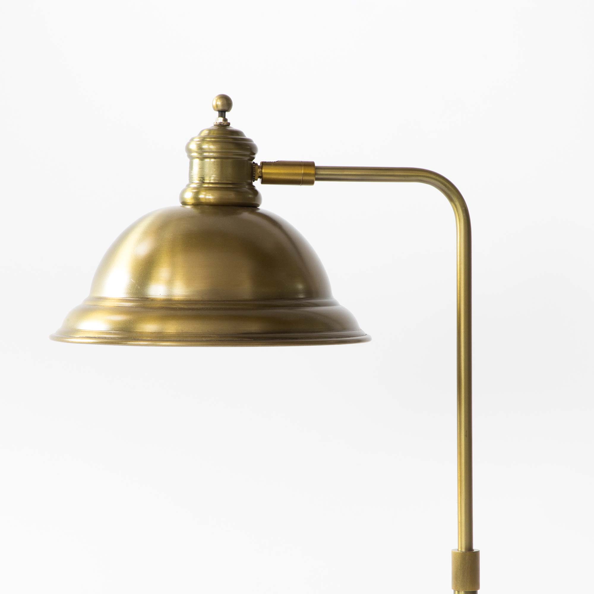 Madeleine Floor Lamp Antique Brass