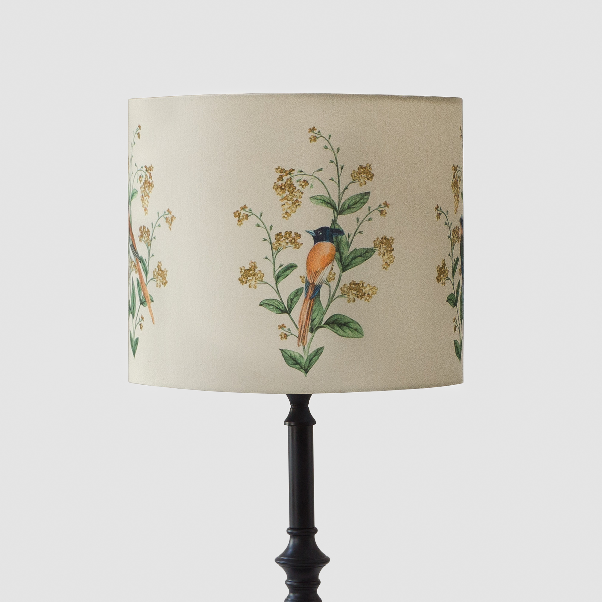 Chalet Cylindrical Table Lampshade - A Persian Corridor Spring