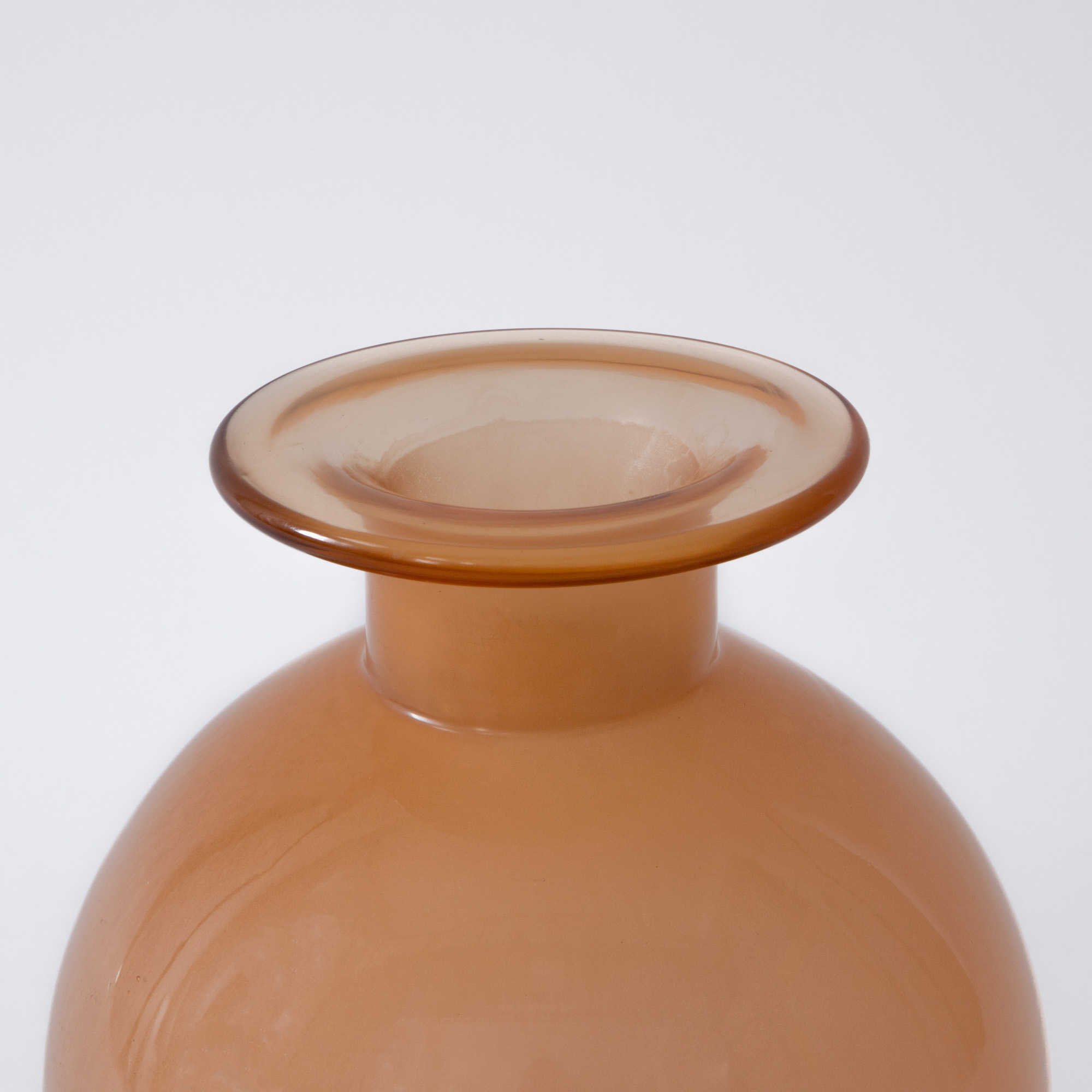 Dew Amphora Glass Vase Rose Gold