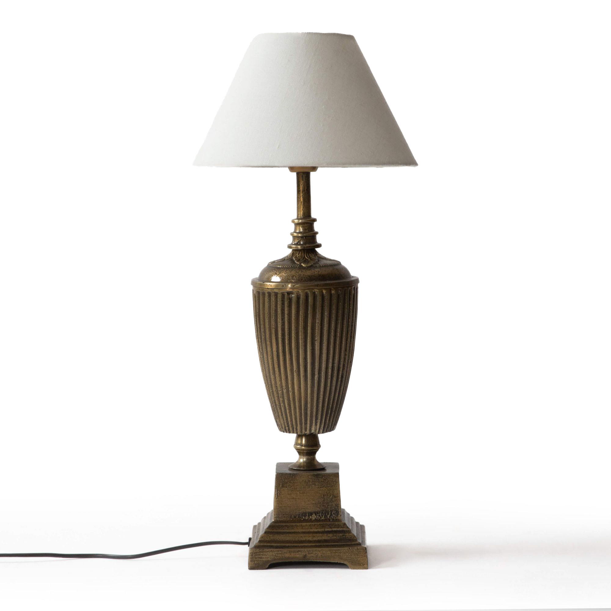 DUCHESS LARGE LAMP STAND-ANTIQUE BRASS