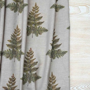 100% Linen Fern Hill First Blush Fabric