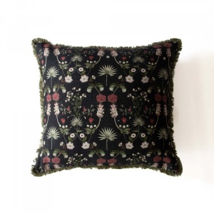 Starlings at the Rose Garden - Night Cushion Cover