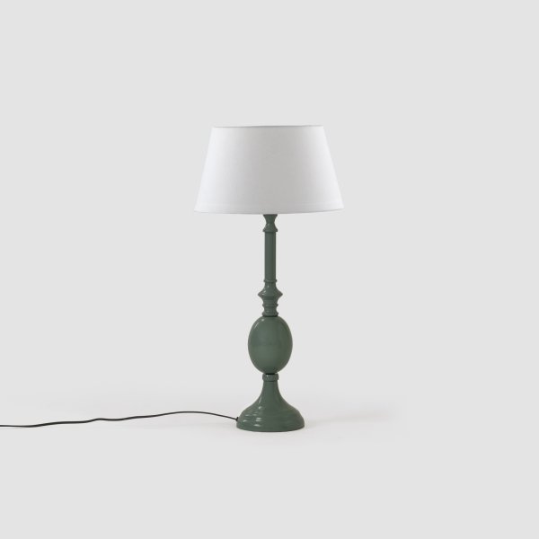 French Country Table Lamp Stand - Arctic Sea