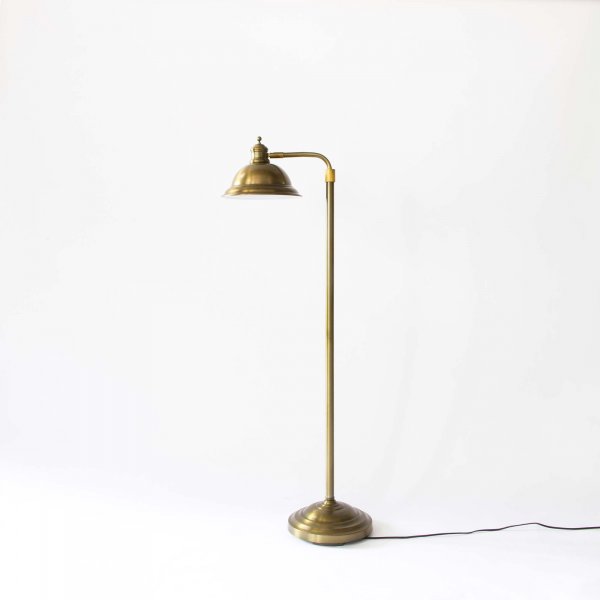 Madeleine Floor Lamp Antique Brass