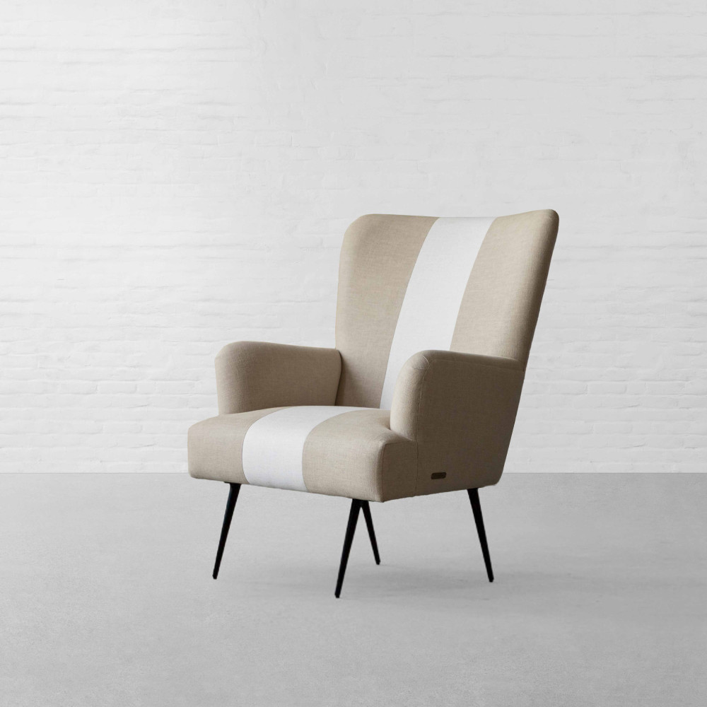 Melbourne Dual Fabric Armchair