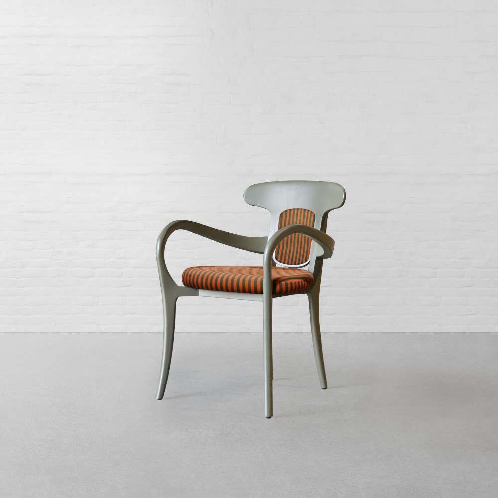 Qahirah Upholstered Back Armchair