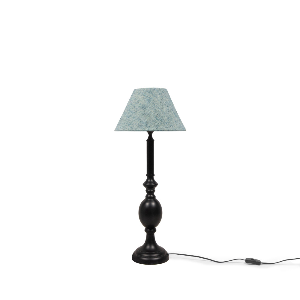 Aqua Pine-Cottage Bell Lampshade(Small)