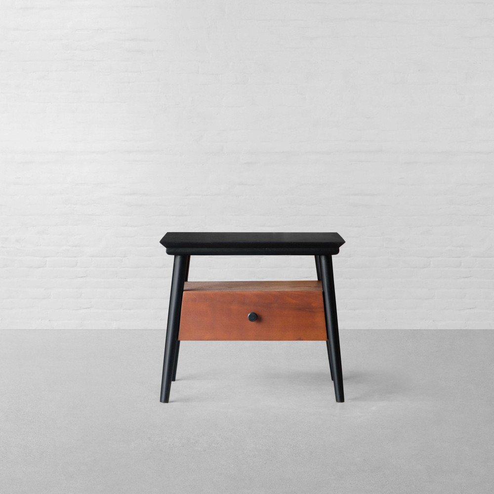 Luxor Dual Tone Bedside Table