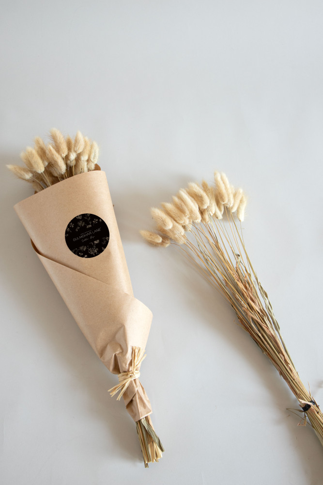 Golden Haze-Dried Flower Bouquet