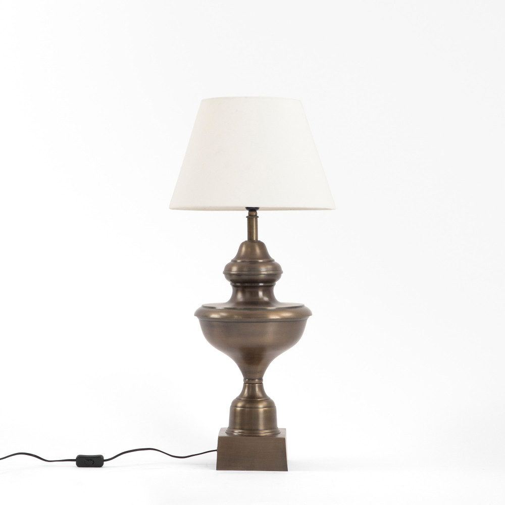 Siachen Lamp Stand - Antique Brass