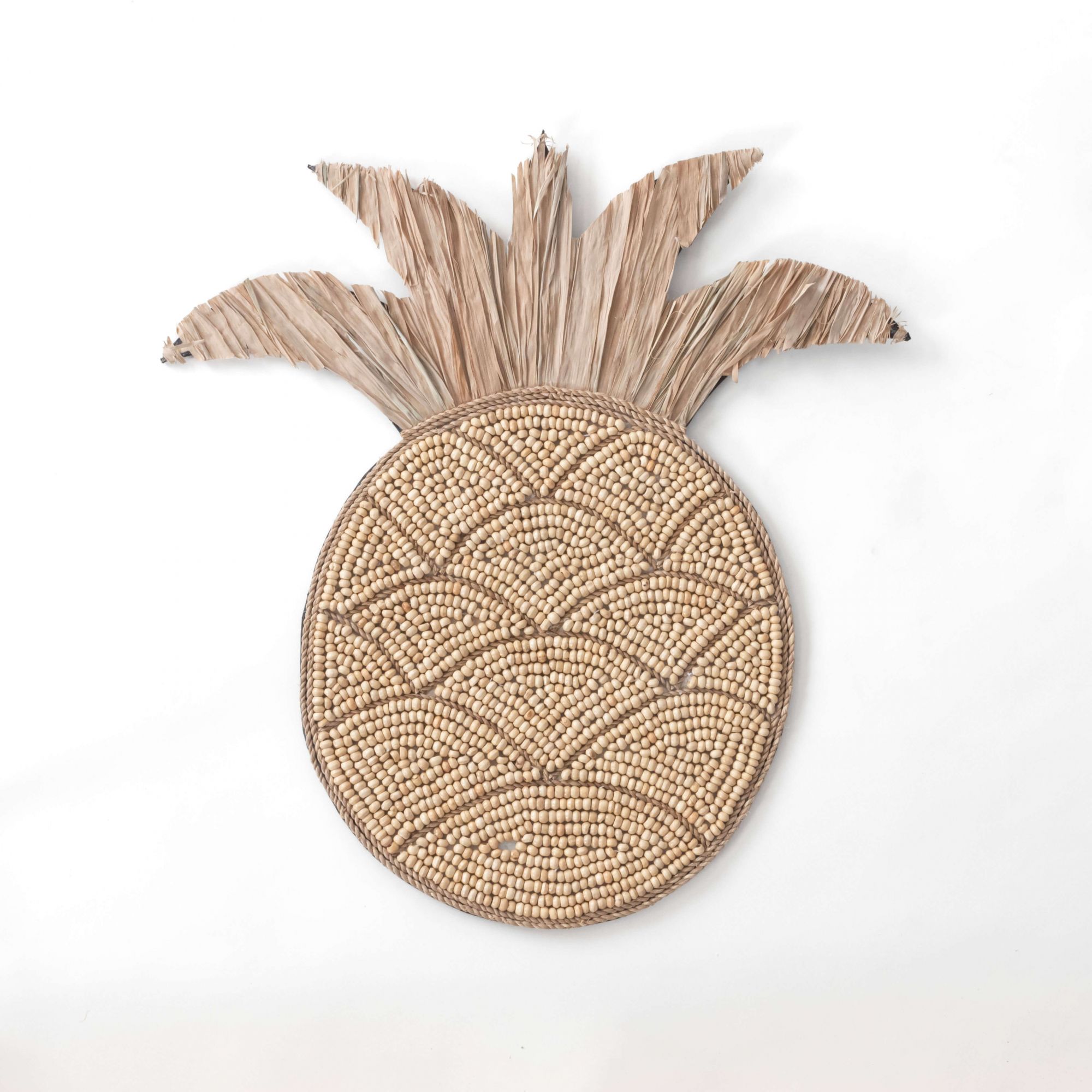 HAVANA PINEAPPLE SEAGRASS WALL ART