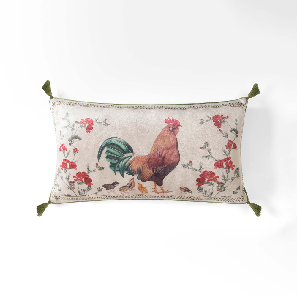 Hen &amp; Chicks Cushion Cover