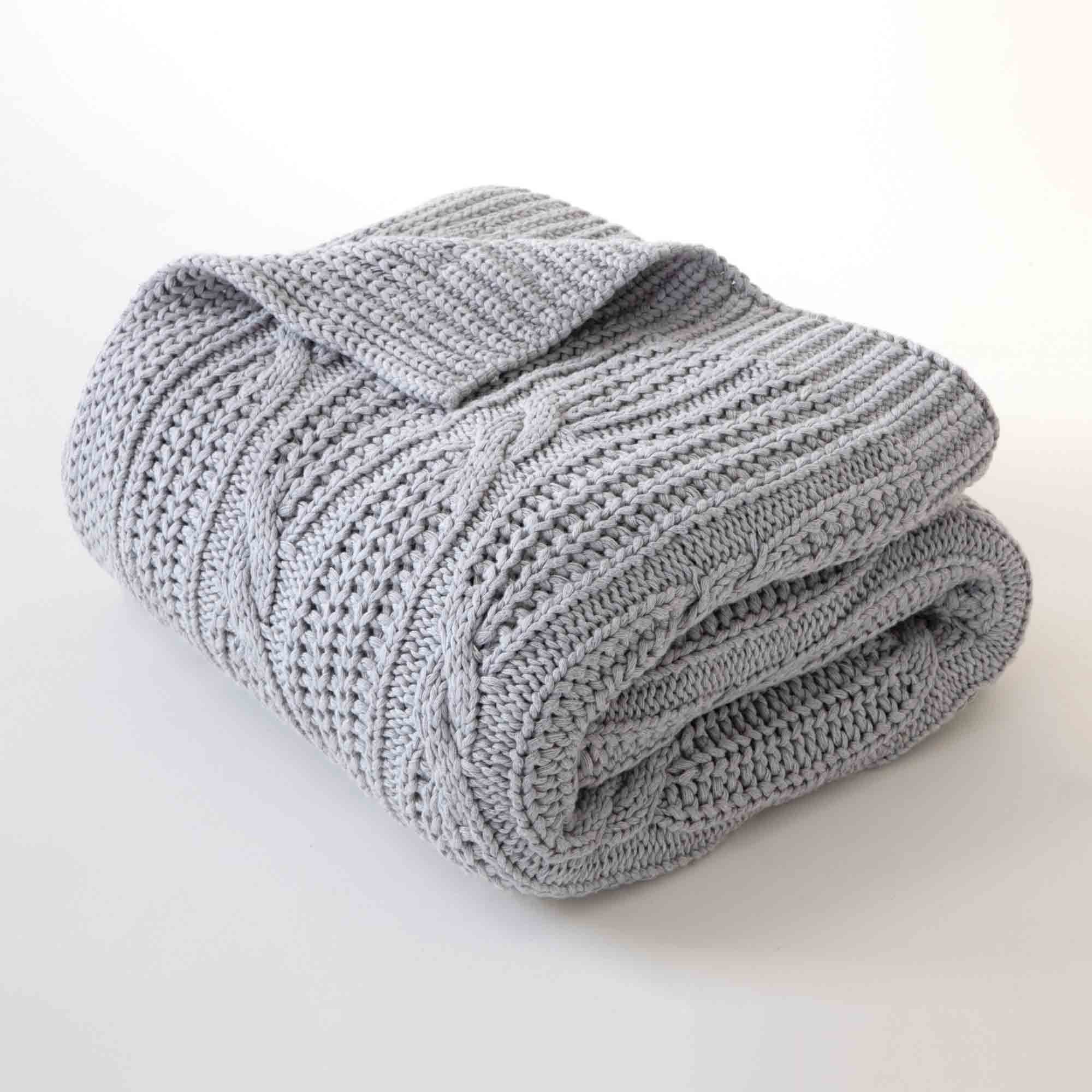 Hideaway Knitted Throw