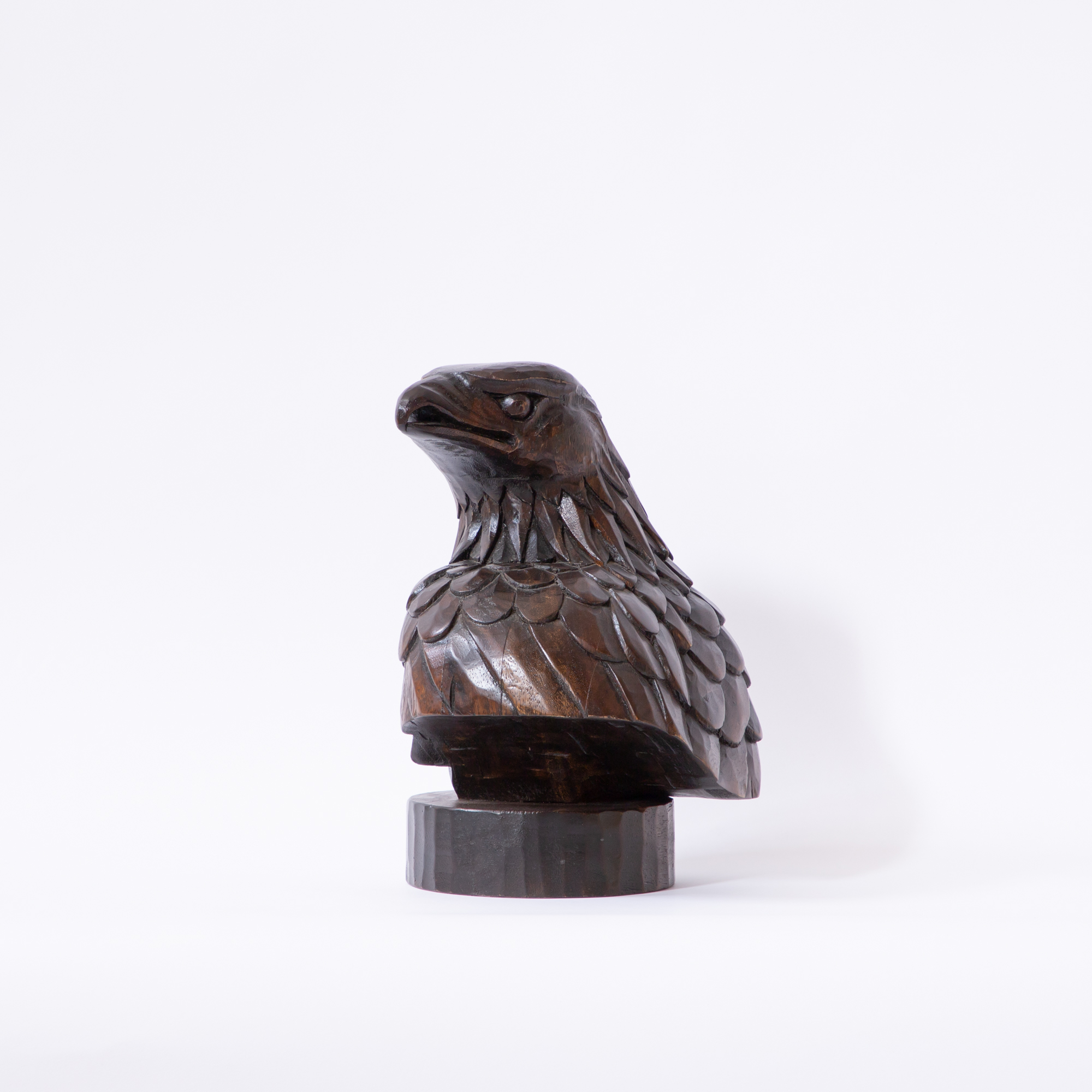 Himalayan Golden Eagle Solid Wood Decor Object