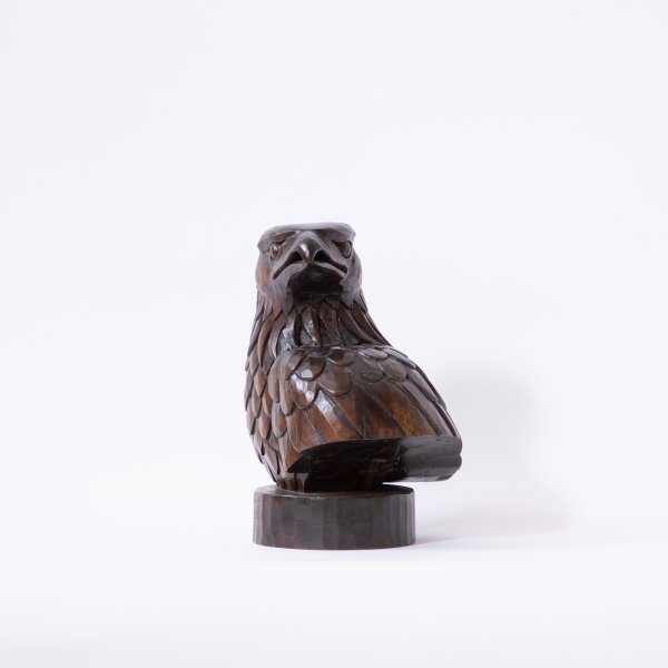 Himalayan Golden Eagle Solid Wood Decor Object