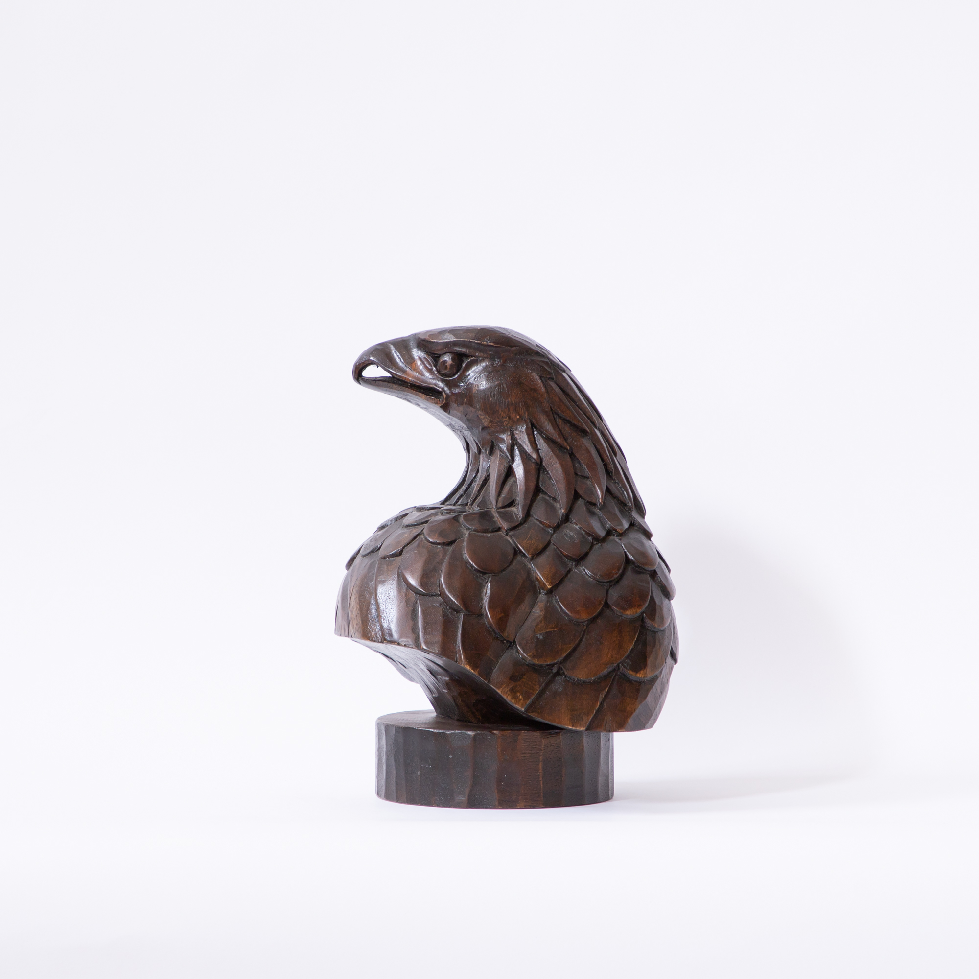 Himalayan Golden Eagle Solid Wood Decor Object