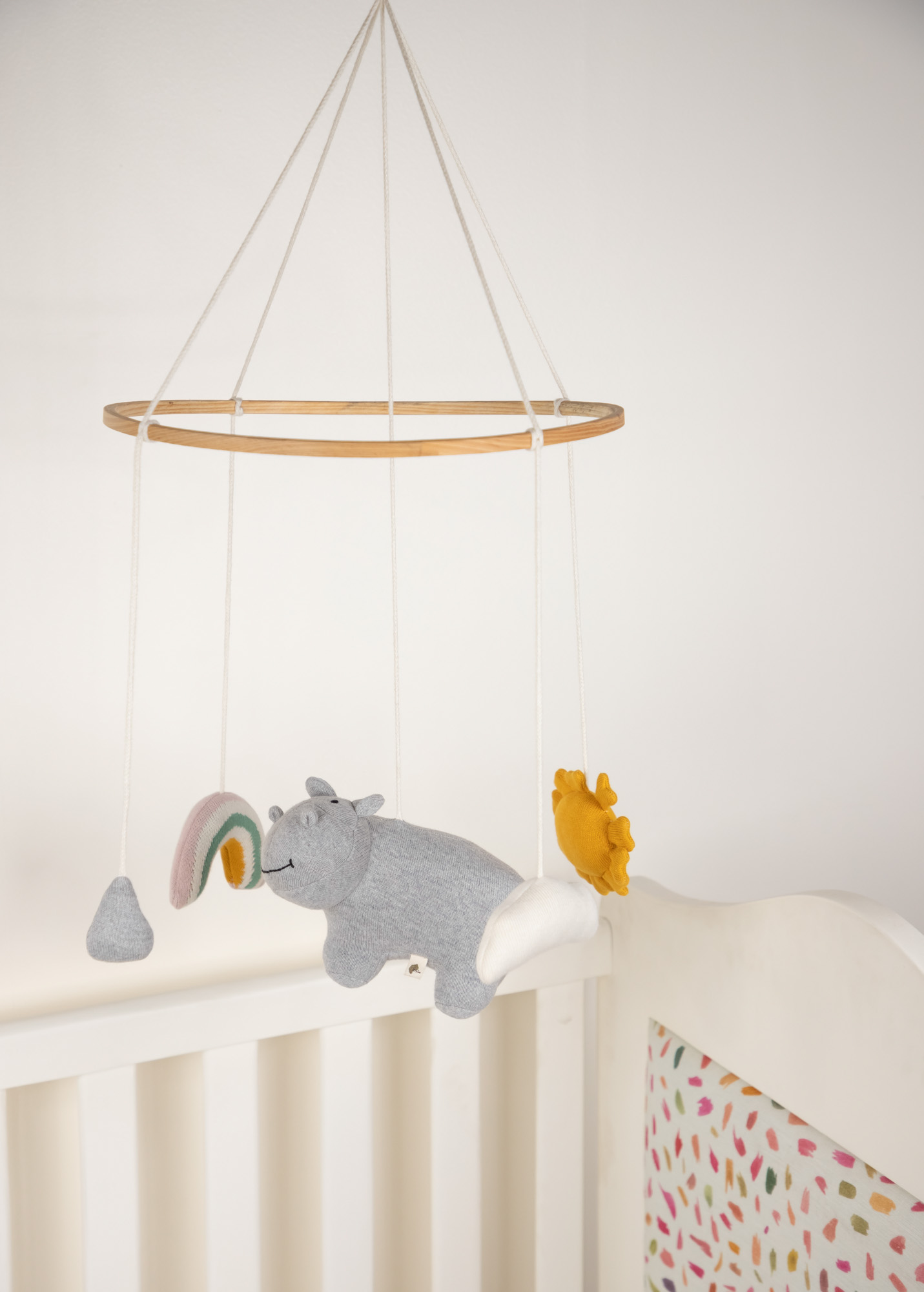 Hippo Go Round Hanging Toy