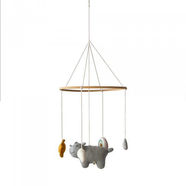 Hippo Go Round Hanging Toy