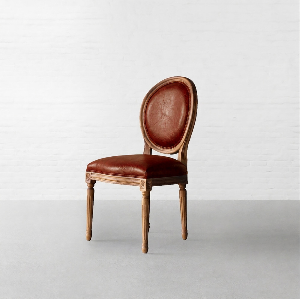 Marseille Leather Dining chair