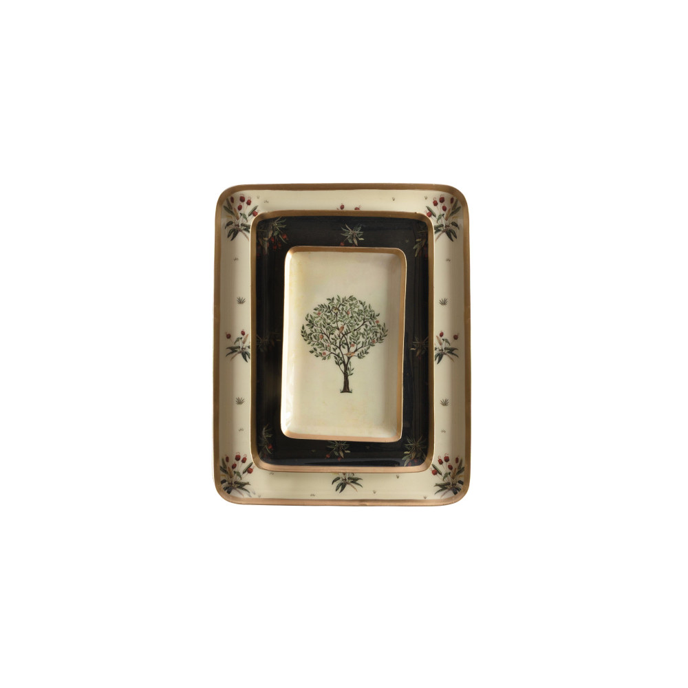 Summer Garden Decorative Tray Set
